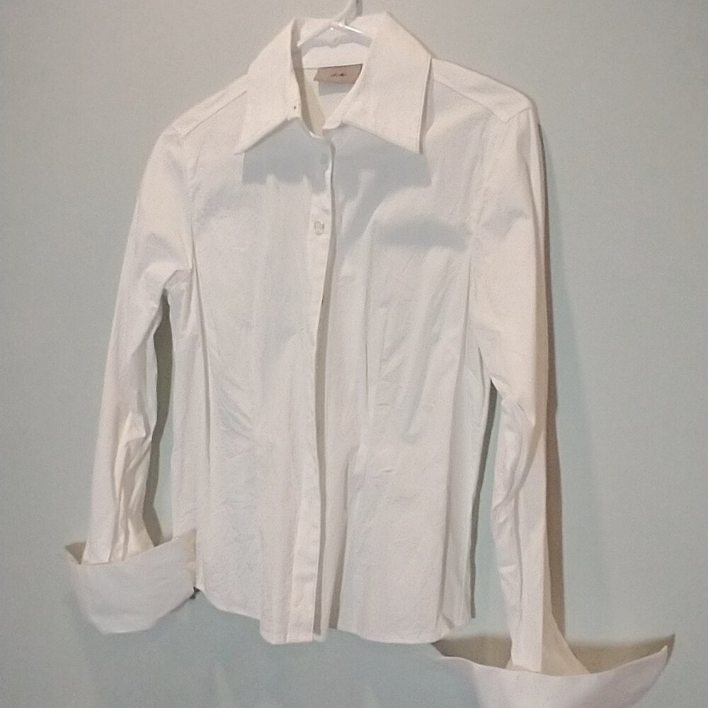 I.E. Blouse with Cuffed Sleeves Size 8